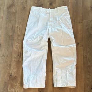 DSQUARED2 Italian White Crop Pants | 34x26